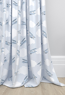 Flying Ace, Clear Sky - Made to Measure Curtains